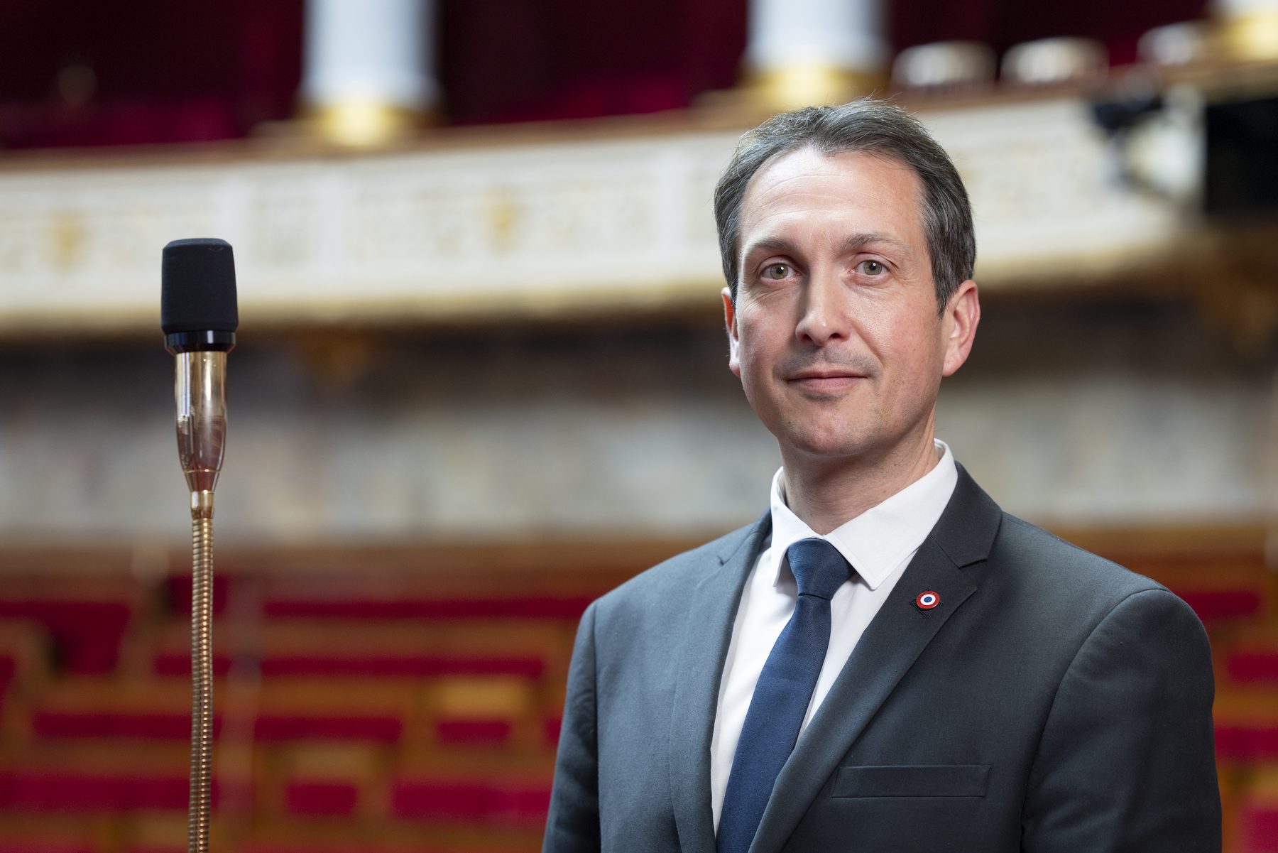 Jérôme END à la tribune de l'Assemblée nationale